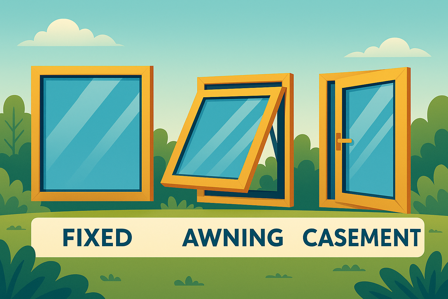 Fixed / Awning / Casement windows